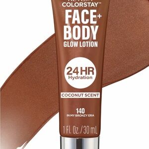 Revlon Face + Body Glow Lotion - Bronzy Brown